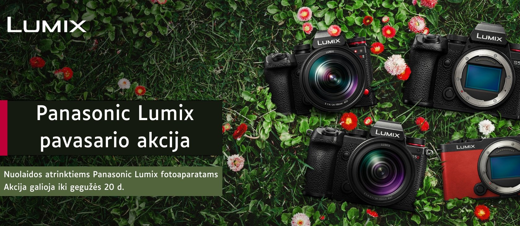 Panasonic Lumix pavasario akcija!