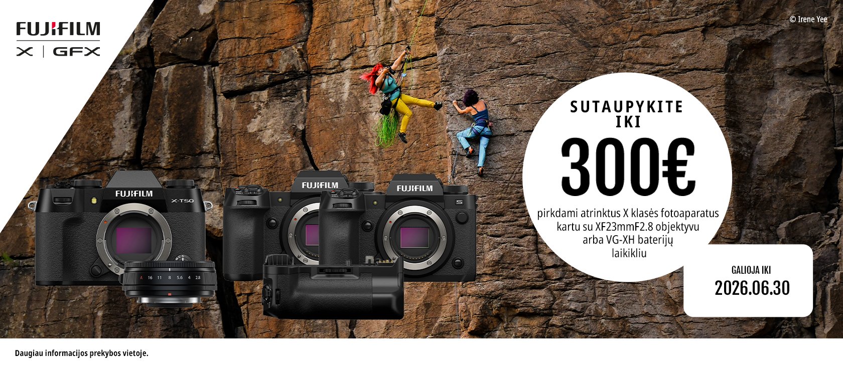💰 Sutaupykite pirkdami specialius Fujifilm rinkinius! 📸