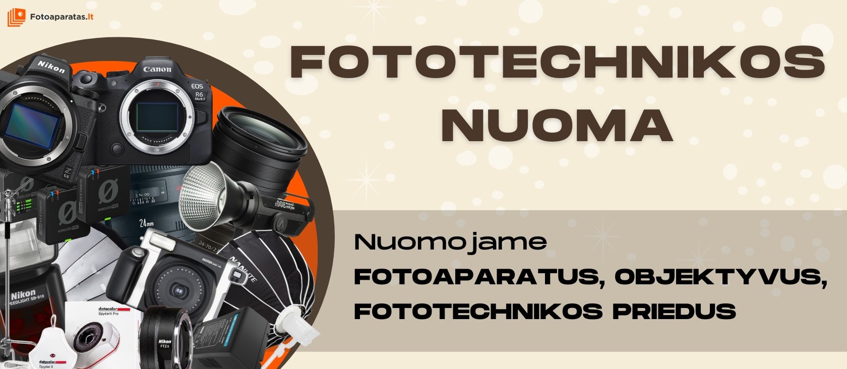 Fototechnikos nuoma