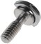 Caruba 1/4" Schroef met D ring   extra lang