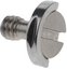 Caruba 1/4" schroef met D Ring   metaal
