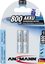 1x2 Ansmann maxE NiMH rech. bat. Micro AAA 800 mAh german