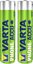 1x2 Varta Professional Accu NiMH 800 mAh AAA Phone Power