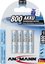1x4 Ansmann maxE NiMH rech. bat. Micro AAA 800 mAh german