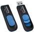 A-DATA DashDrive UV128 128GB Black+Blue USB 3.0 Flash Drive, Retail