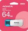 ADATA UV240 64GB USB Flash Drive, White ADATA