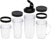 Adler Blender Smoothie Set | AD 4084 | Tabletop | 1200 W | Jar material BPA-Free | Jar capacity 0.3+0.5+0.5+0.7 L | Ice crushing | Stainless Steel