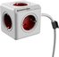 allocacoc PowerCube Extended 3 m incl. 3 m Cable red Type F