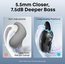 Anker Soundcore | Open-Ear Headphones, Comfortable Fit, Clear Sound, Lidless Case | V40i