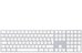 Apple Magic Keyboard with Numeric Keypad Wireless, Keyboard layout English, Swedish