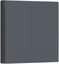 Aqara Smart Wall Switch H1 Double (no neutral), grey