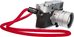 Artisan & Artist I ACAM-306A I Silk Camera Strap, Red