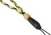 Artisan & Artist I ACAM-P04H I Multi Paracord Hand strap w/ Celtic button knot (w/Loop) YellowBlack