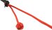 Artisan & Artist I ACAM-P12 I Flynn Camera Paracord Strap w/adjust lengths in Leather (w/Loop) Red