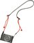 Artisan & Artist I ACAM-P12 I Flynn Camera Paracord Strap w/adjust lengths in Leather (w/Loop) Red