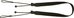Artisan & Artist I ACAM-P25 I Wide Length Parachute Cord Strap w/adjustable lengths (d-ring) Camo