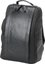 Artisan & Artist I RR4-06C I Leather Panel Backpack, Black