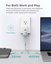 AUKEY AUKEY PA-B6S White Omni a Mix GaN ultrafast Wal