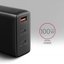 AXAGON ACU-DPQ100 GaN Wall charger 100W, 3x port (USB-A + dual USB-C), PD3.0/PPS/QC4+/Apple