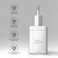AXAGON ACU-PD20W Wall charger 20W, 1x port USB-C, PD3.0/PPS/QC4+/AFC/Apple, white