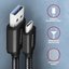 AXAGON BUCM3-AM10AB SPEED cable USB-C <-> USB-A, 1m, USB 3.2 Gen 1, 3A, ALU, braid