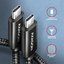 AXAGON BUCM2-CM20AB CHARGE cable USB-C <-> USB-C, 2m, Hi-Speed USB, PD 240W 5A, ALU, braid