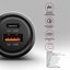 AXAGON PWC-PQ48 Car charger 48W, USB-A + USB-C, PD3.0/PPS/QC4+/SFC, Black