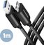 AXAGON Data and charging cable, 1 m | BUMM3-AM10AB | USB Type A to USB Type Micro-B