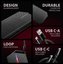 AXAGON EEM2-GAM USB-C enclosur e Gen2 M.2 NVMe/SATA SS