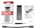 AXAGON External SuperSpeed+ USB-C metal box for M.2 NVMe SSD disks having sizes of up 42 to 80 mm