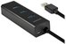 AXAGON Four-port USB 3.0 hub with fast charging and power support | HUE-S2B