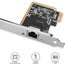 AXAGON Gigabit Ethernet PCI-Express network card with proven Realtek chipset version | PCEE-GRF