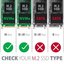 AXAGON THIN RIB 42-80mm box USB-C 3.2 Gen2 - M.2 NVMe SSD