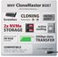 AXAGON USB-C 20Gbps Dual M.2 NVMe SSD CLONE MASTER Enclosure | EEM2-20GD