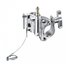 Barrel Clamp, Silver w/T-Knob 42-52mm/1.65-2.04'' &Oslash;