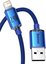 Baseus Crystal Shine cable USB to Lightning, 2.4A, 1.2m (blue)