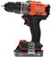 BLACK & DECKER | Cordless Drill Driver | BCD383D1XK-QW | 18 V | 2.0 Ah | Lithium