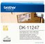 Brother DK-11247 Label Roll - Black on White, 103mm x 164mm