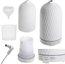 Camry Ultrasonic aroma diffuser 3in1 CR 7970 Ultrasonic, Suitable for rooms up to 25 m&sup2;, White