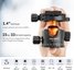 Compact Travel Tripod Aluminium Alloy Camera Tripod (KF09.105)