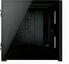 Corsair Computer Case iCUE 5000D Side window, Black, ATX, Power supply included No