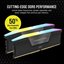 Corsair Memory DDR5 Vengeance RGB 64GB/6400 (2*32GB) C32 Intel XMP