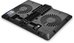 Deepcool ergonomic stand- cooler. black , USB 3.0 pass- truoght, it can be used as a notebook stand and/or cooling pad. The adjustable anti-skid holders are compatible ~15.6" laptops. The two 140mm silent fan and full range mesh surface with aerodynamic designed intake provide silent and efficient cooling.