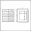 Deknudt S66KH1 P1 oak 18x24 Wooden Frame with Passepartout