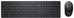 Dell KM5221W Pro | Keyboard and Mouse Set | Wireless | Ukrainian | Black | 2.4 GHz