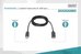Digitus Adapter Cable Displayport 1.2 with interlock 4K 60Hz UHD Typ DP/HDMI A M/M black 2 m