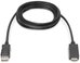 Digitus Adapter Cable Displayport 1.2 with interlock 4K 60Hz UHD Typ DP/HDMI A M/M black 2 m