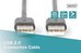 Digitus USB 2.0 connection cable | AK-300101-018-S