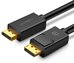 DisplayPort to DisplayPort Cable UGREEN DP102, 4K, 3D, 3m (Black)