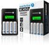 everActive BATTERY CHARGER NC-450 BLACK EDITION